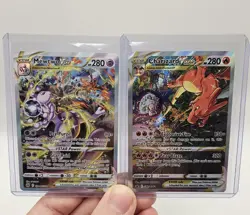 Pokemon VSTAR Mewtwo and Charizard Set of 2 GG44/GG70, SWSH262 - Image 1