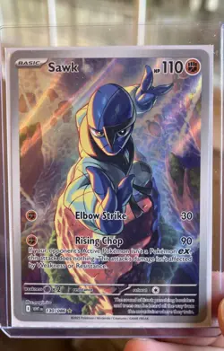 Pokemon TCG - Sawk - 130/086 - Illustration Rare - SV: White Flare - Image 2