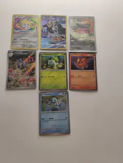 Pokemon Full Art/151 Poster Promos/Illustration Rare/Jirachi Amazing Rare Cards - Image 1