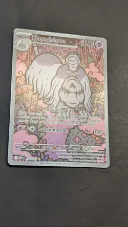Houndstone 145/132 Mega Evolution Illustration Rare Pokemon Pack Fresh - Image 2