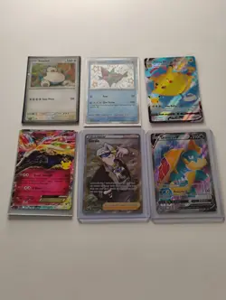 Pokemon Xerneas Ex Full Art/Flying Pikachu/Snorlax Promo/Full Art Holo Cards - Image 1