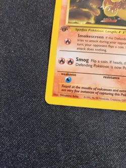 Magmar 39/62 1st Edition Regular Non Holo WoTC Pokemon Fossil Set LP English - Image 2