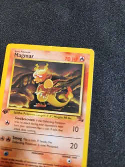 Magmar 39/62 1st Edition Regular Non Holo WoTC Pokemon Fossil Set LP English - Image 4