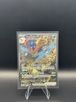 Pokemon TCG Greninja EX #132 Black Star Promo NM 2024 Rare - Image 1