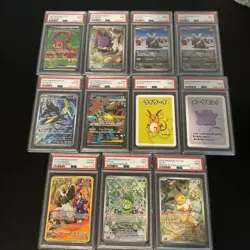 Pokemon TCG Lot of 11 PSA Graded Slabs -Various Sets - Image 1