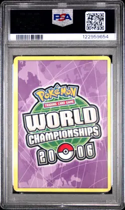 2006 POKEMON WORLD CHAMPIONSHIPS PROMO B-L-S #105 LATIAS-GOLD STAR PSA 1 - Image 2