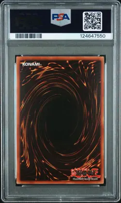 2002 Yu-Gi-Oh! Dark Magician Starter Deck: Yugi SDY Unlimited Ultra Rare PSA 8 - Image 2