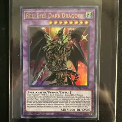 Yu-Gi-Oh! TCG Red-Eyes Dark Dragoon MP20-EN249 Ultra Rare 1st Edition NM - Image 1