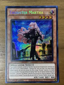 Yu-Gi-Oh - Exosister Martha - MP23-EN127 - Prismatic Secret Rare - Image 1