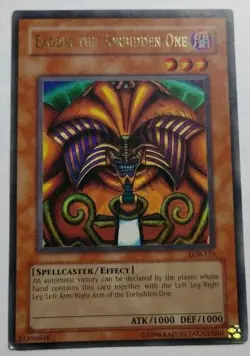 Yu-Gi-Oh! Exodia the Forbidden One #LOB-124 Light Play - Image 1
