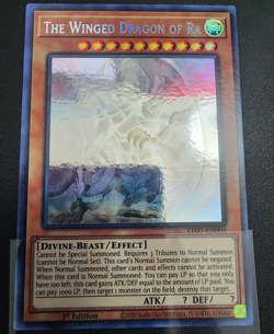 Yugioh The Winged Dragon Of Ra LED7-EN000 Ghost Rare 1st Ed NM - Image 4