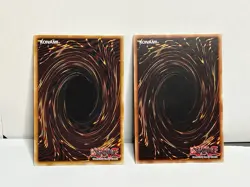 YuGiOh - Exodia The Forbidden One - Left Leg (LOB-121), Left Arm (LOB-123) MINT - Image 2