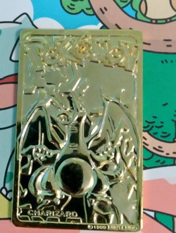 1999 Gold Plated Charizard Pokemon Card Burger King Promo | Near Mint Condition - Image 3