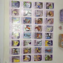 Bella Sara Card Lot 142 Cards 7 Foils No Duplicates, Stickers, Tattoos And Tins - Image 2