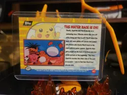 The Water Race is On #47 Pikachu's Vacation TOPPS Card - Image 2