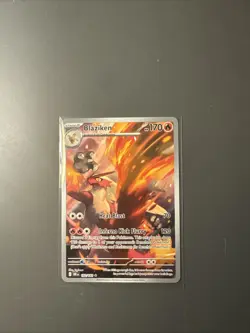 Pokemon TCG Blaziken EX Holo Card Destined Rivals 192/182 Near Mint - Image 1