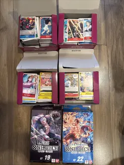 One Piece Card Game OP11 ENGLISH Bulk Lot 1000+ Cards + ST 22 Ace + ST19 Smoker - Image 2
