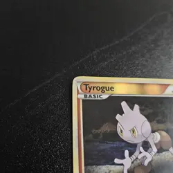 Pokemon Tyrogue Card 33/123 Reverse Holo HeartGold SoulSilver 2010 Edition - Image 2