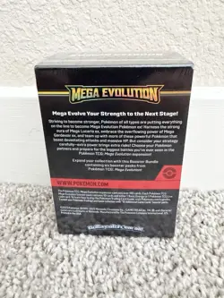 Pokemon TCG Mega Evolution Booster Bundle Box Trading Card In Hand box Scratched - Image 3