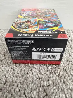 Pokemon TCG Mega Evolution Booster Bundle Box Trading Card In Hand box Scratched - Image 5