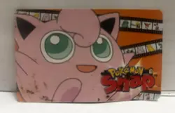 Nintendo Blockbuster Video Pokemon Snap Station Jigglypuff 1999 Collectors Card - Image 1