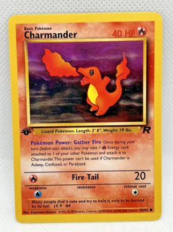 Charmander 1st Edition Rocket 2000 Non Holo 50/82 Pokemon Card - Image 1
