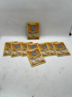 Rhyhorn 61/64 1st Edition Jungle Common Pokemon Card 9 card lot - Image 3