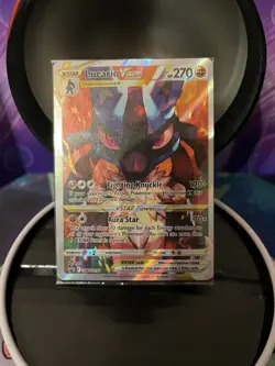 POKEMON CENTER Lucario VSTAR SWSH291 Sword & Shield Promo Card Sealed - Image 1