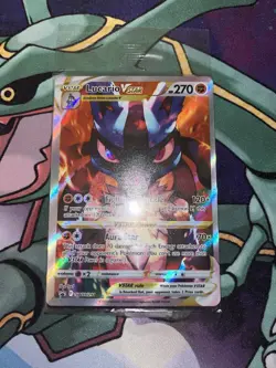 POKEMON CENTER Lucario VSTAR SWSH291 Sword & Shield Promo Card Sealed - Image 4