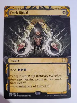 Mtg Dark Ritual Regular Strixhaven - Image 1