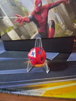 Magic The Gathering X Spiderman Red Bundle Spindown D20 Die Dice MTG Spider-Man - Image 1