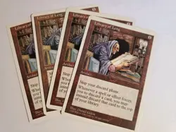 Library of Leng MTG Core Set 5th Edition 4 Regular - Image 1