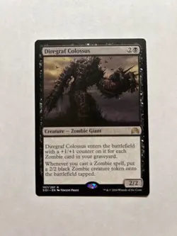 Diregraf Colossus Shadows over Innistrad Foil MTG Creature-Zombie Giant Rare - Image 1