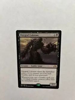 Diregraf Colossus Shadows over Innistrad Foil MTG Creature-Zombie Giant Rare - Image 3