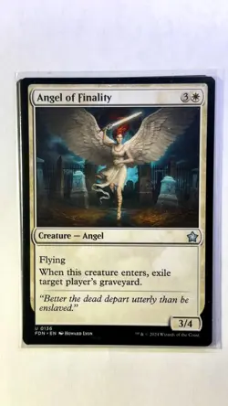 Playset (4x) Angel of Finality -MTG- Foundations - Image 1