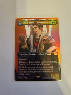 Emet-Selch, Unsundered Borderless FOIL MTG FIN Nm/M - Image 1