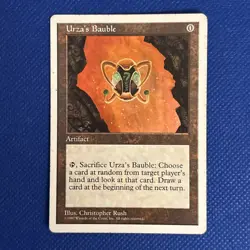 MTG {URZA’S BAUBLE} 5th EDITION #406 Reg Uncommon Light Play/EX **Ships Free** - Image 1
