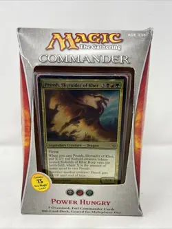 MTG 2013 Commander: POWER HUNGRY (PROSSH) deck. Factory Sealed! WOTC - Image 1