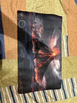 Official Ultra Pro Mount Doom Playmat LOTR Lord of the Rings MTG - Image 1