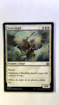 Playset (4x) Serra Angel -MTG- Foundations - Image 1