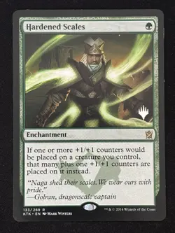 1x MTG Hardened Scales - Promo Pack: Ikoria (PPIKO) (KTK) #133 - Magic - Image 1