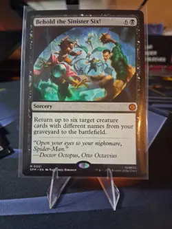 Behold the Sinister Six! - SPM 0051 - NM - MTG Magic - Image 1