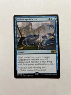 Polymorphs Jest MTG Instant from Magic 2015 - Image 1
