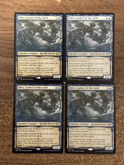 MTG *Emry, Lurker of the Loch X4* (NM) March of the Machines Multiverse Legends - Image 1