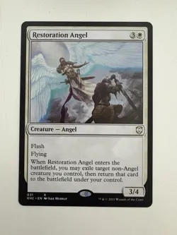 Restoration Angel MTG Magic the Gathering Card NM Near Mint KHC - Image 1