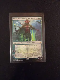 Nissa, Who Shakes the World - War of the Spark 169 NM MTG Card - Image 1