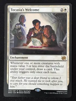 1x MTG Tocasia's Welcome - The Brothers' War (BRO) #30 - Magic the Gathering - Image 1