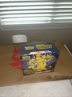 Pokemon TCG Surging Sparks Elite Trainer Box ETB Factory Sealed - Image 2