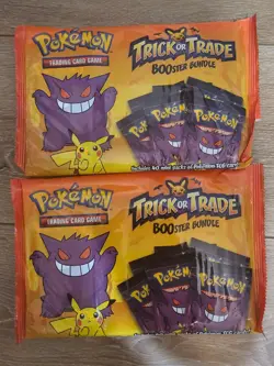 X2 Pokemon TCG TRICK OR TRADE BOOSTER BUNDLE New & Sealed Halloween 40 Packs 820650850783 - Image 1