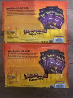 X2 Pokemon TCG TRICK OR TRADE BOOSTER BUNDLE New & Sealed Halloween 40 Packs 820650850783 - Image 2
